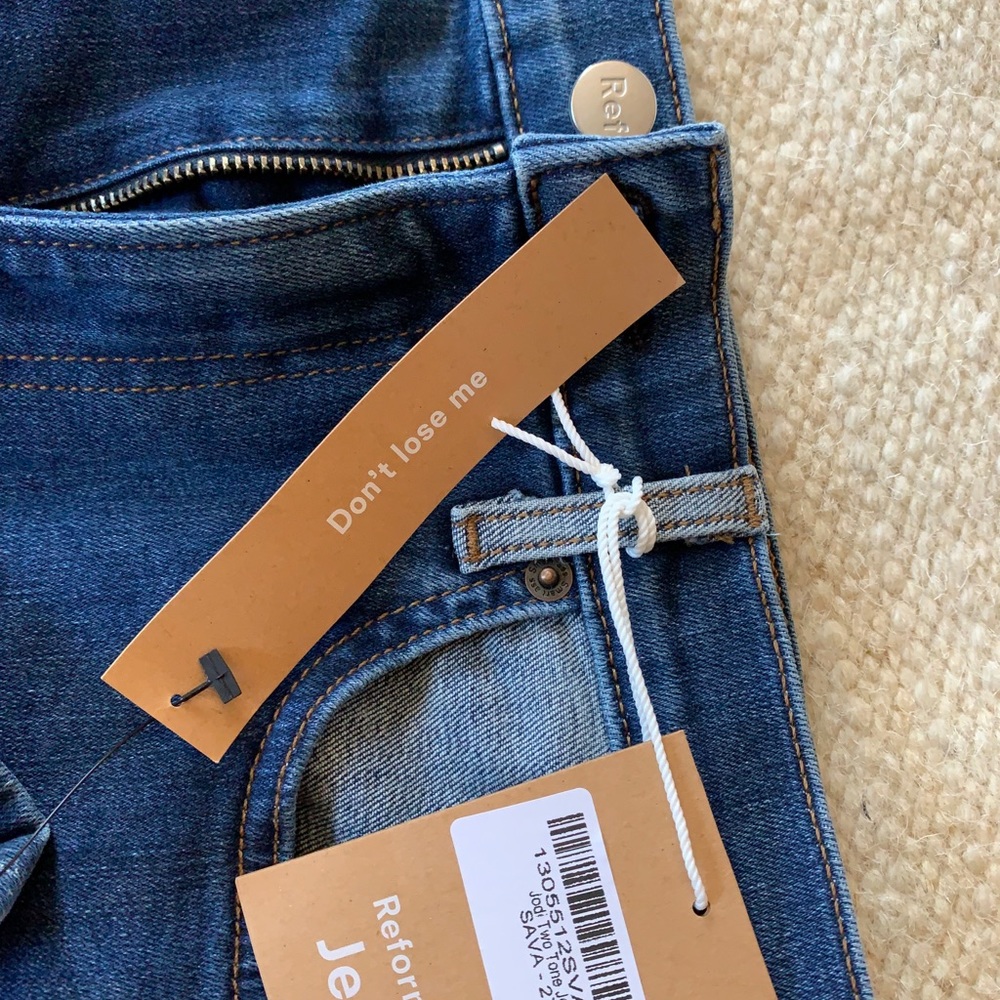Reformation two-tone jeans - Picture 4 of 4